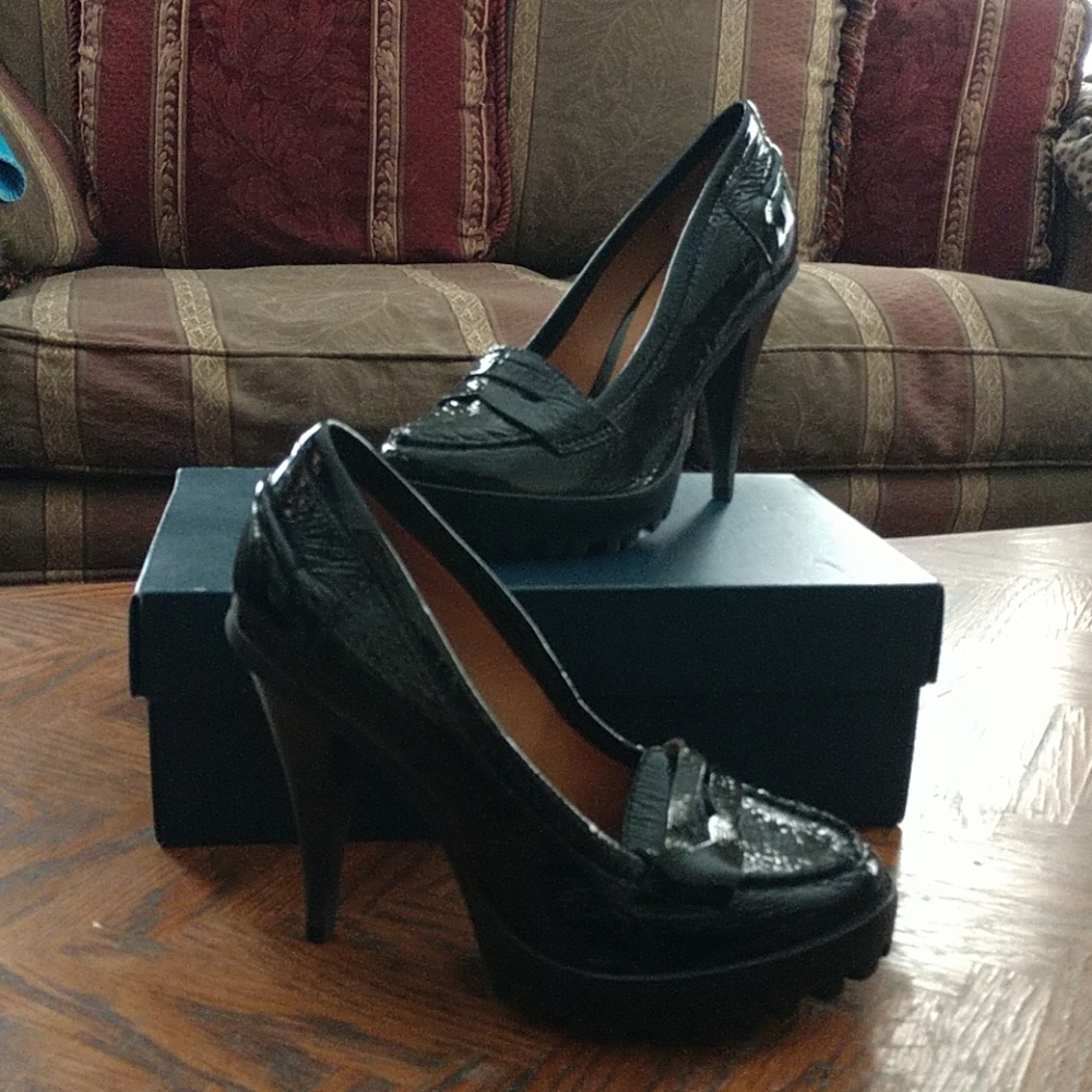 Michael Kors heeled loafers